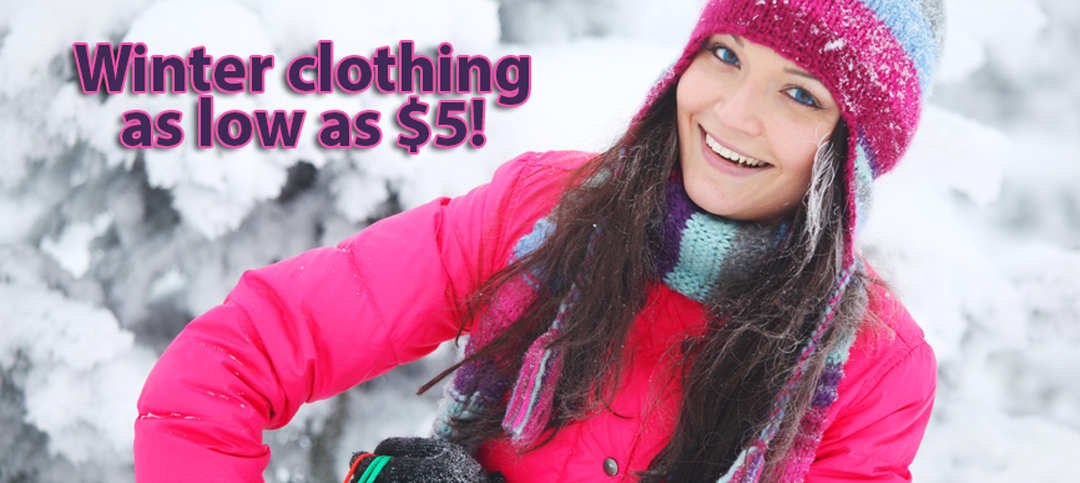 All Winter Clothing 75% OFF!